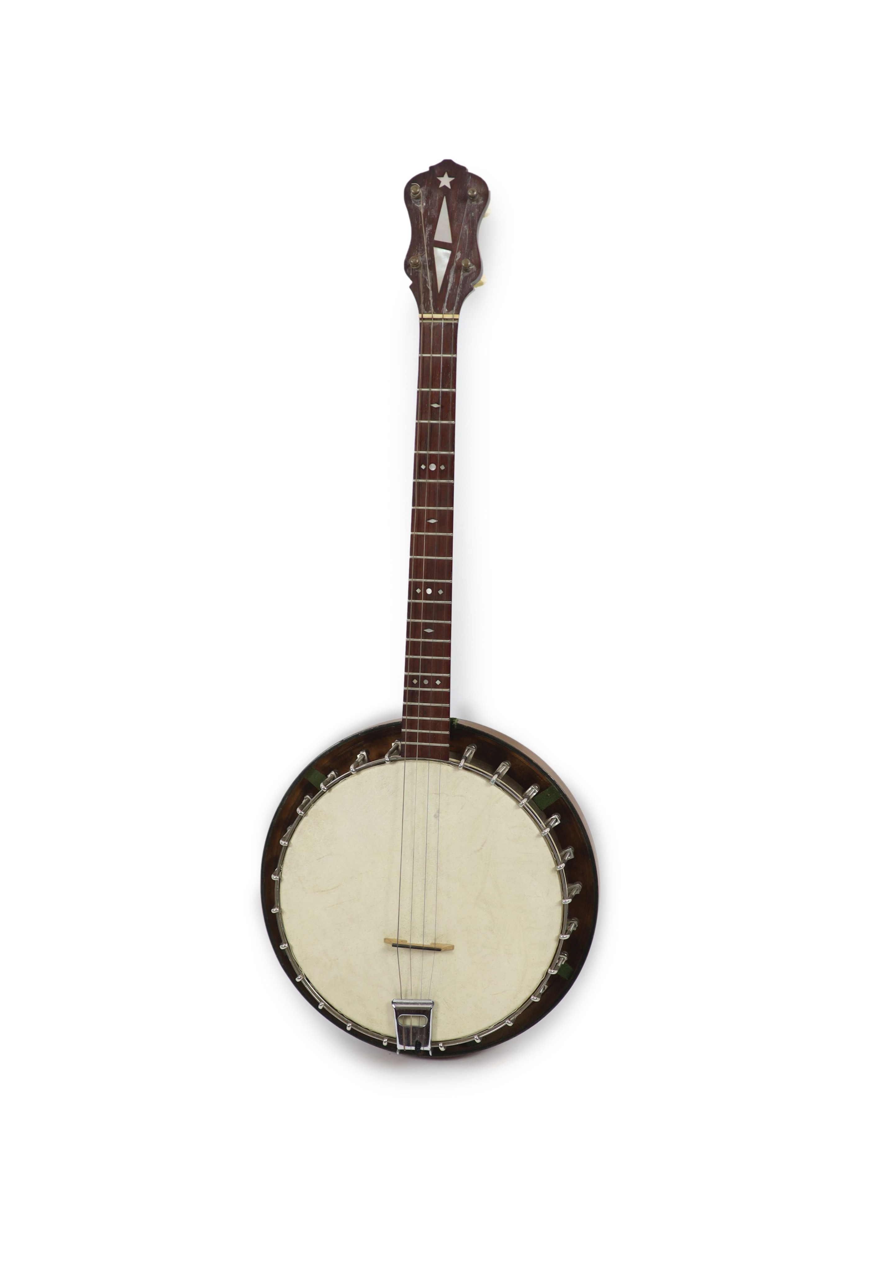 A banjo with Vega resonator, length 81cm